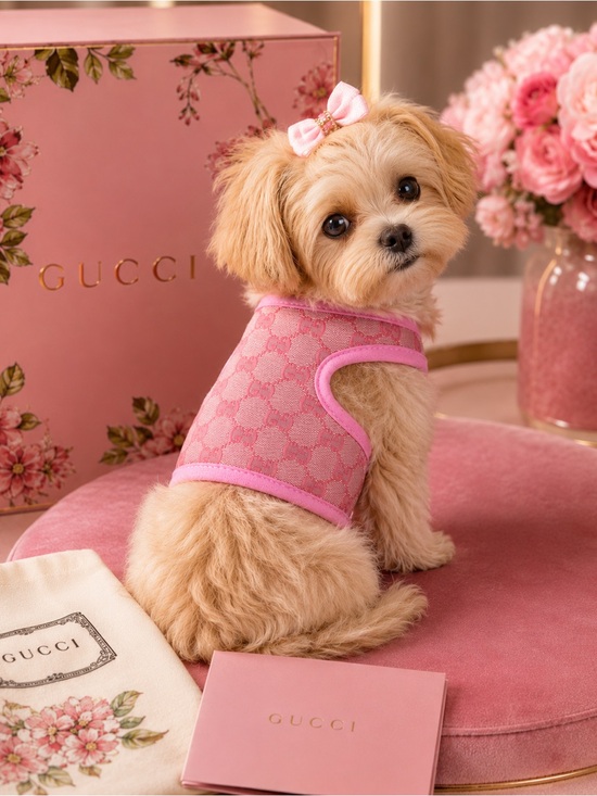 The Unbranded Brand Other - Pink Designer Dog Vest - Luxury Small Dog Apparel